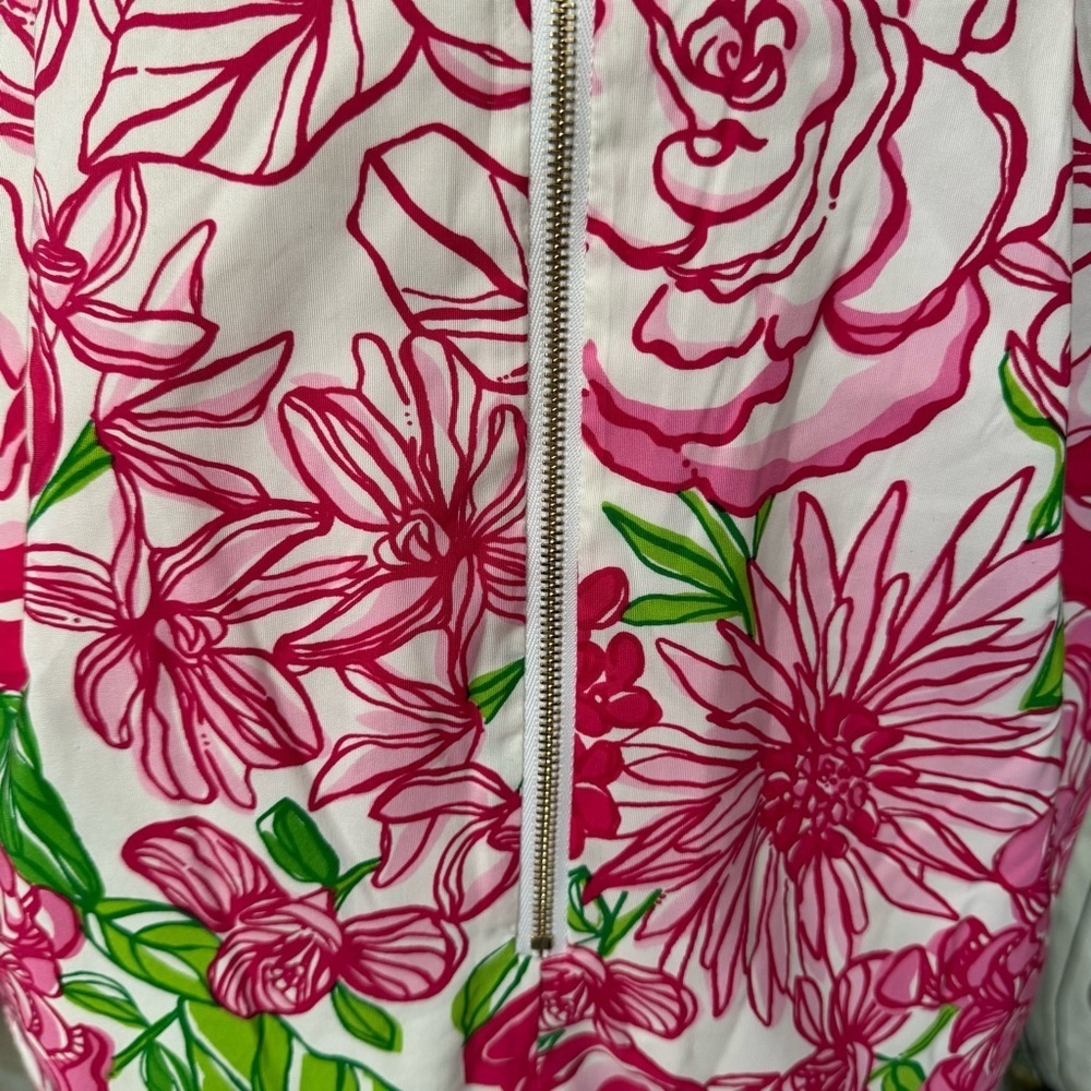 Lilly Pulitzer Color by Number Silk Blend Dress Size 8 - Picture 8 of 8